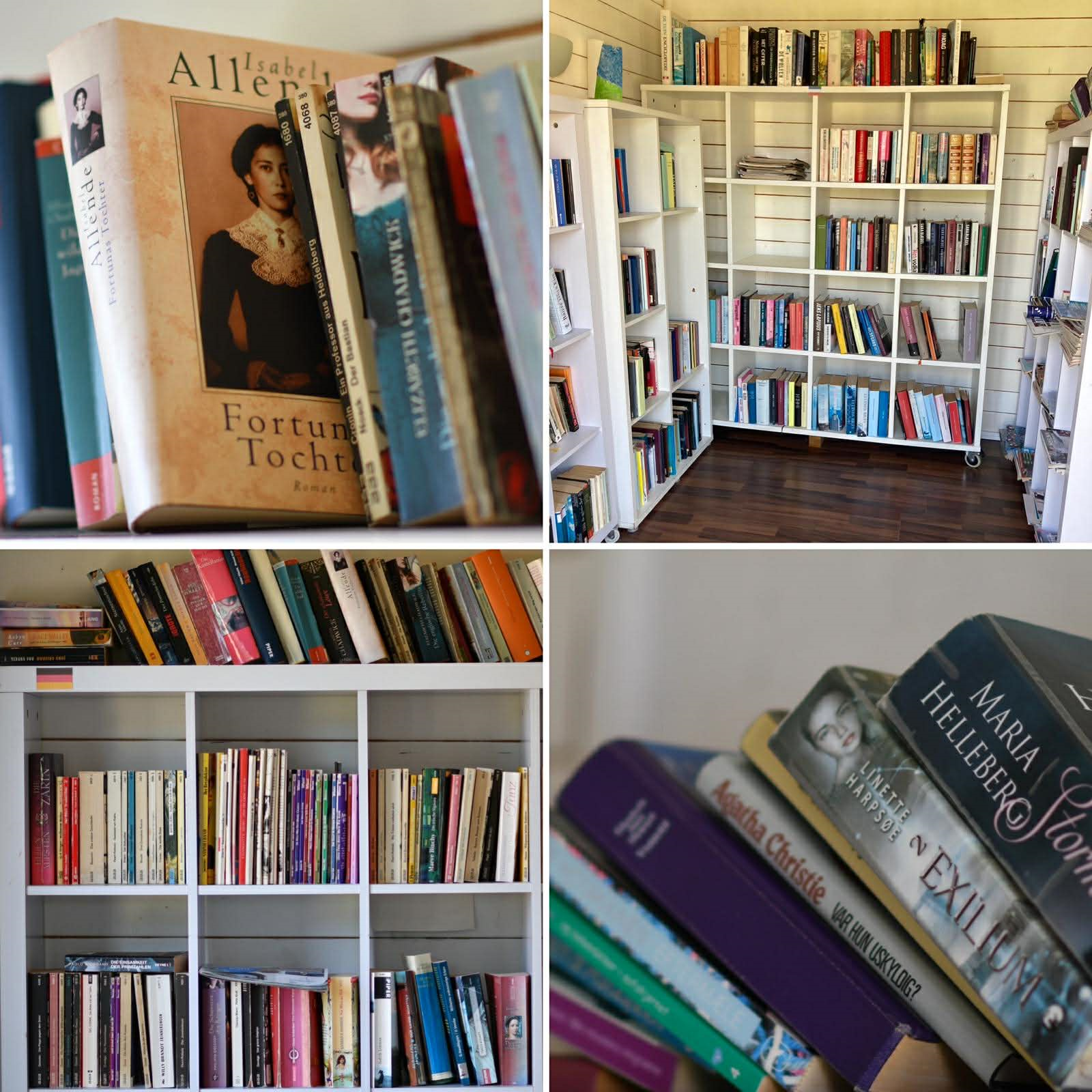 Campingbibliotek hos Løkken Maritime Naturcamp